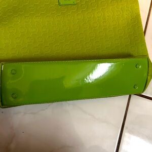 Michael Kors Neon Green Nephoren crossbody tote